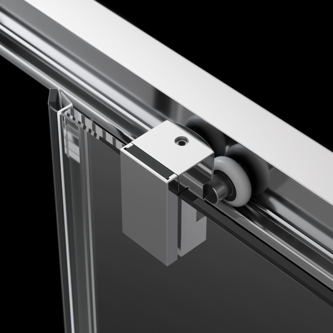 Radaway Premium Plus C/D 1900 90x90 chrom kabina narożna przesuwna - obrazek 8