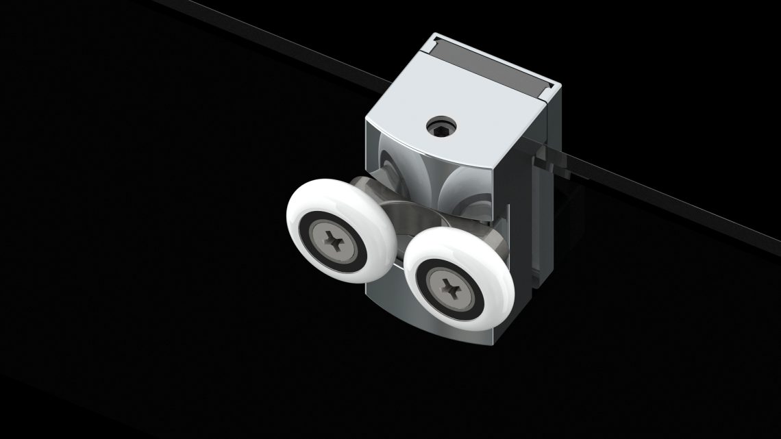 Radaway Premium Plus C/D 1900 90x90 chrom kabina narożna przesuwna - obrazek 9